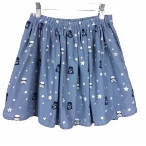 Gap Kids Blue Star Wars Skirt SZ Large